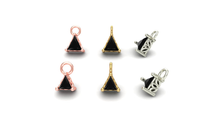 Triangle Prong Charm