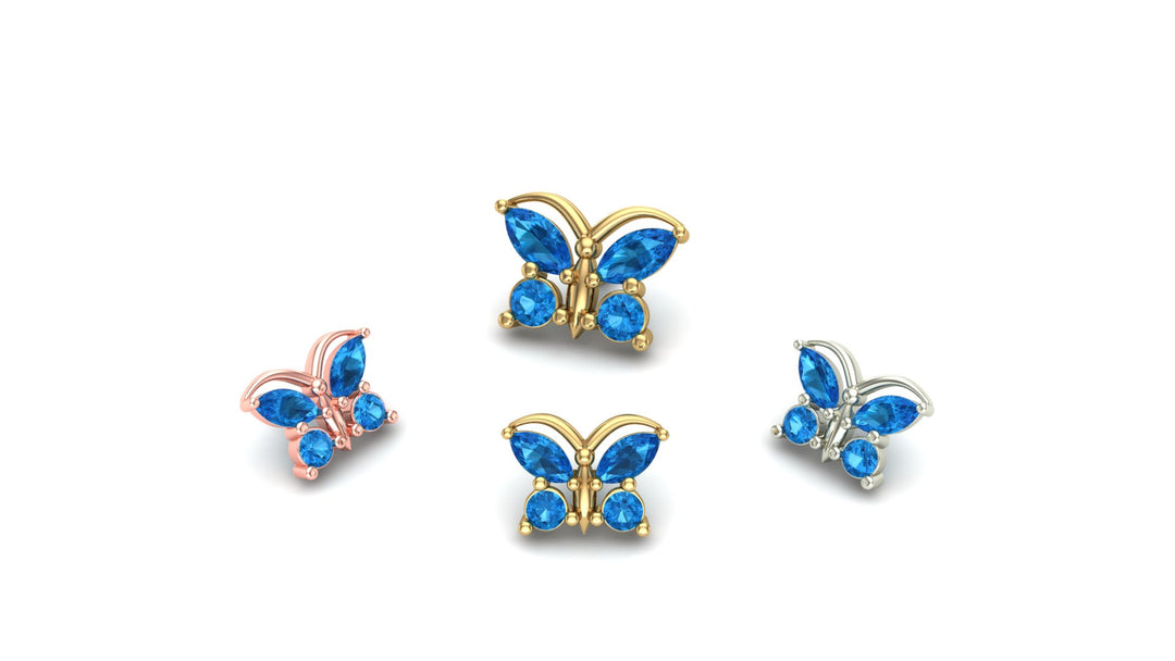 Butterfly with Gemstones