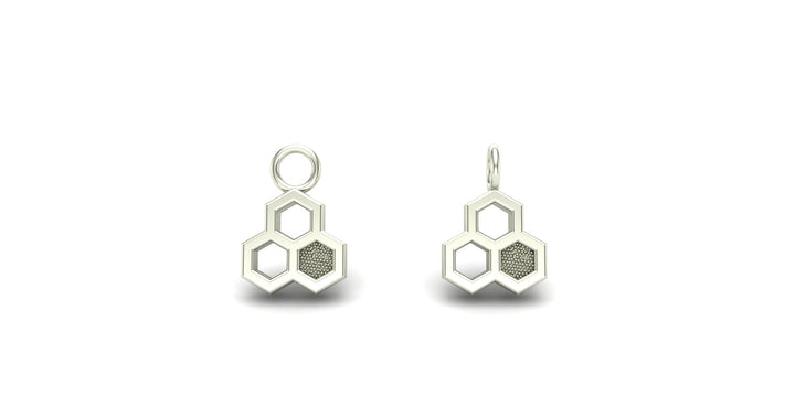 Triple Honeycomb Charm