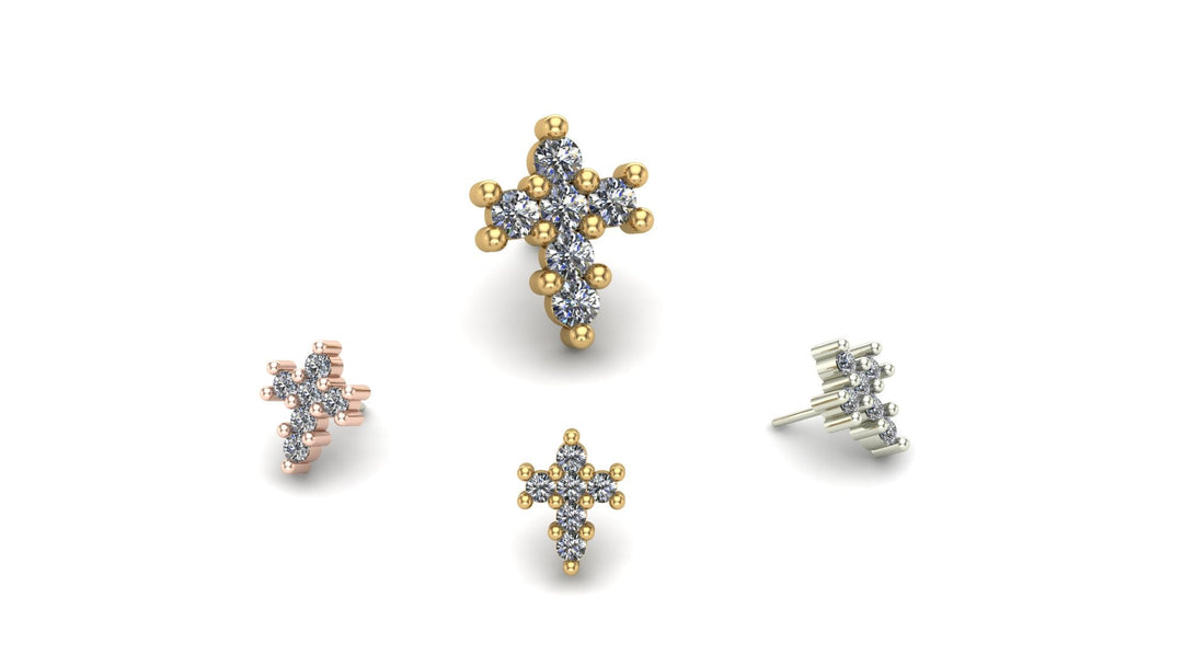 Cross Gemstone