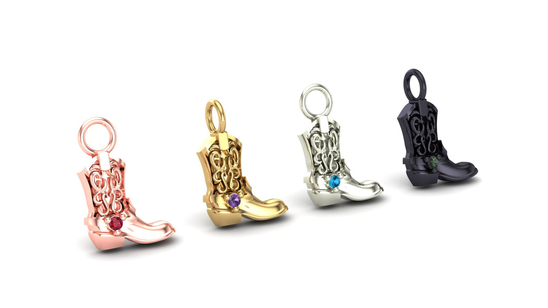 Cowboy Boot Charm