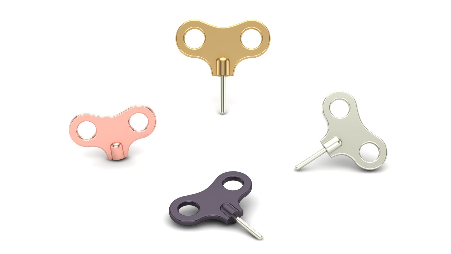 Twisting Key Winding Key – Mushroom