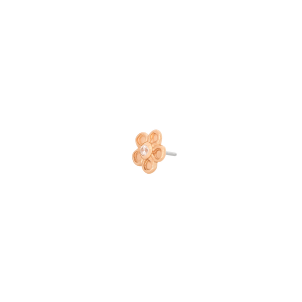 Flower with Gemstone