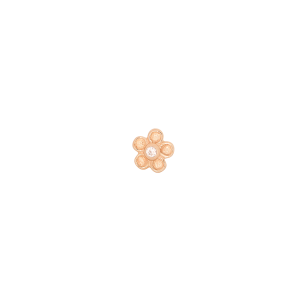 Flower with Gemstone